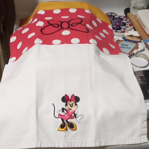 Disney "Mouse Wares" Embroidered Mickey & Minnie Mouse Tea Towels-(2) Vintage - Picture 6 of 16